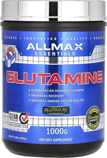 ALLMAX Essentials 글루타민 5g 1000g(2.2lbs), ALLMAXEssentials글루타민5g1000g22l, 1kg, 1개 - 쿠팡