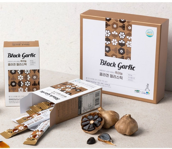 보물섬 남해 흑마늘 콜라겐 젤리스틱 스틱형, 1개, 280g