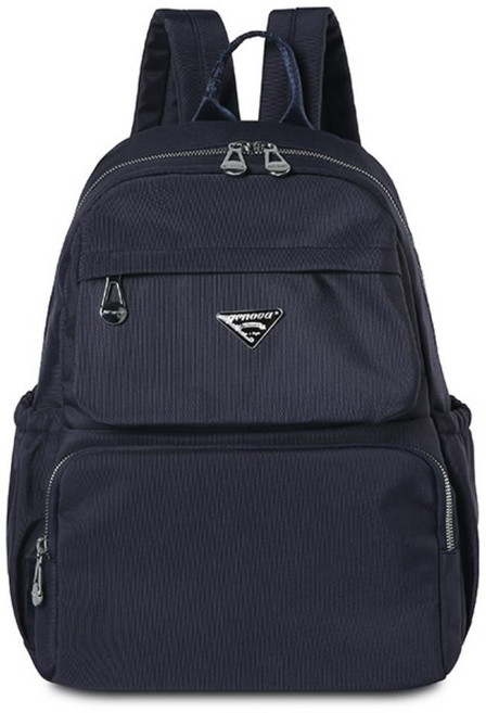 깔끔한 나일론 가벼운 앞주머니 할머니백팩 [BVF72726]