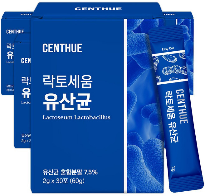 센트휴 락토세움 전립선 유산균, 5개, 30회분