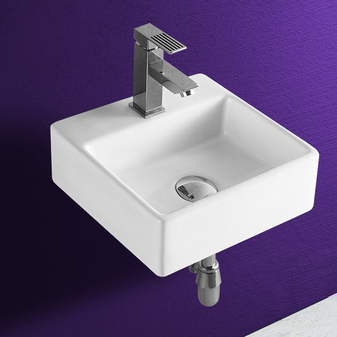 해림바스 소형세면대 미니세면대 원룸 소형 간이 작은 세면기 사각 MKBDL005, 상세페이지 참조