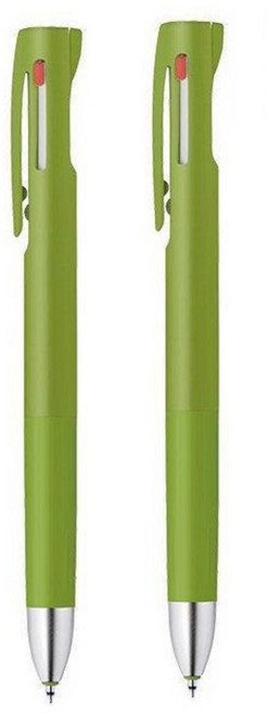 제브라 블렌3C 라떼 0.5mm 볼펜 2개 세트(한정판), 레드빈라떼 1개 + 세서미라떼 1개 세트