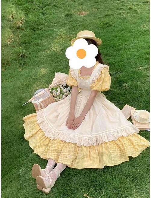 알프스소녀 코스프레 하이디 의상 졸업사진 할로윈