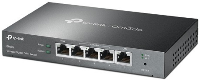 기업용 VPN 라우터 유선 공유기 USB모뎀장착가능 회선이중화가능 IPSec PPTP L2TP 지원 보안 ER605