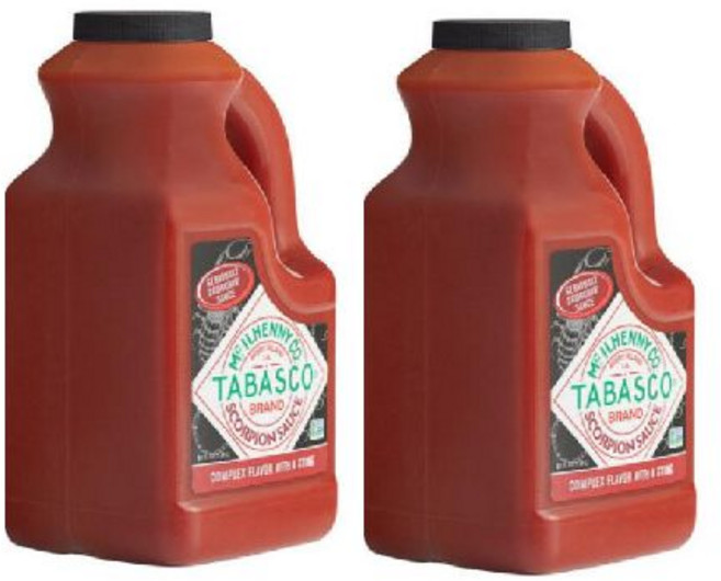 타바스코 스콜피온소스 1.89L 2개 (1박스), 0.9999314580321621