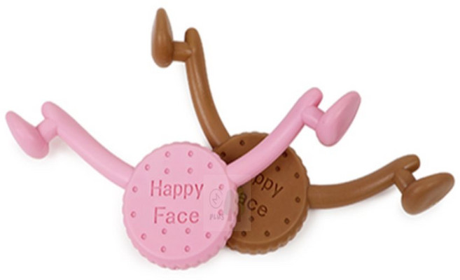 엠씨플러서 미소 교정기 입꼬리올리기, 핑크, 1개