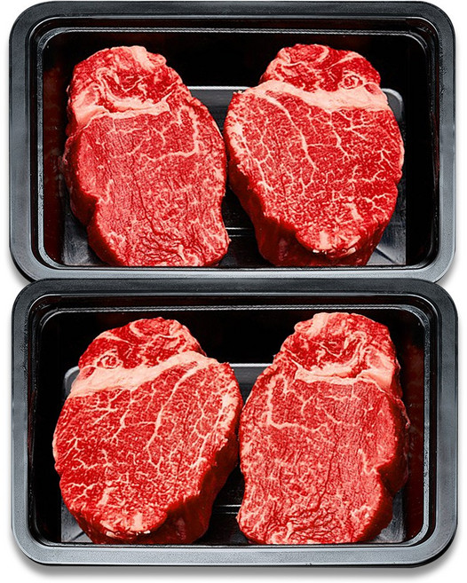 국내산 한우 안심 소고기 스테이크 구이 진공포장, 500g, 1개, 한우안심500g