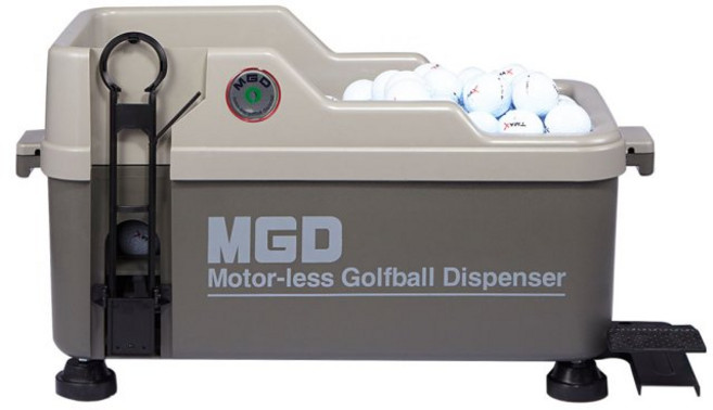 MGD 무동력 볼공급기 골프공 디스펜서 발판식 실내 골프연습기 스윙연습, 1개