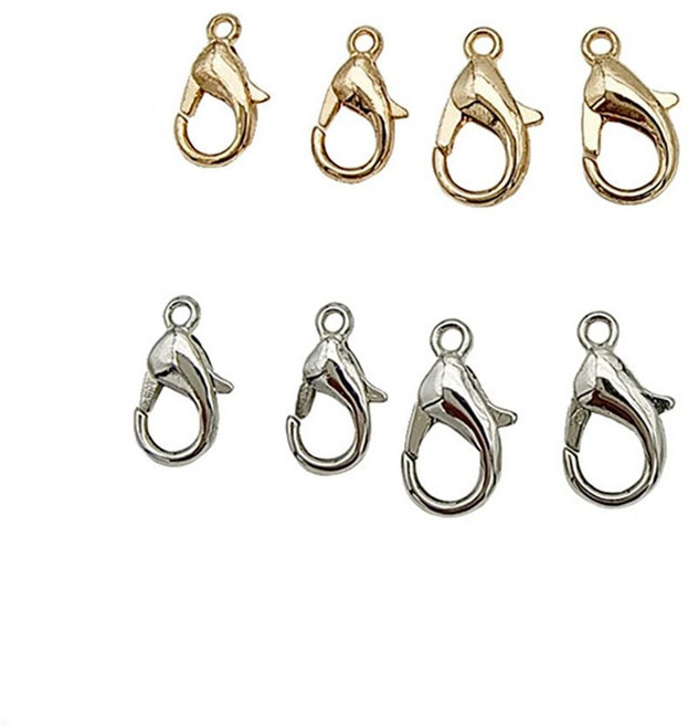 랍스터 부자재 목걸이 마무리 장식 팔찌 재료 게고리 zli+75442dC, 5-게고리5p-실버14mm