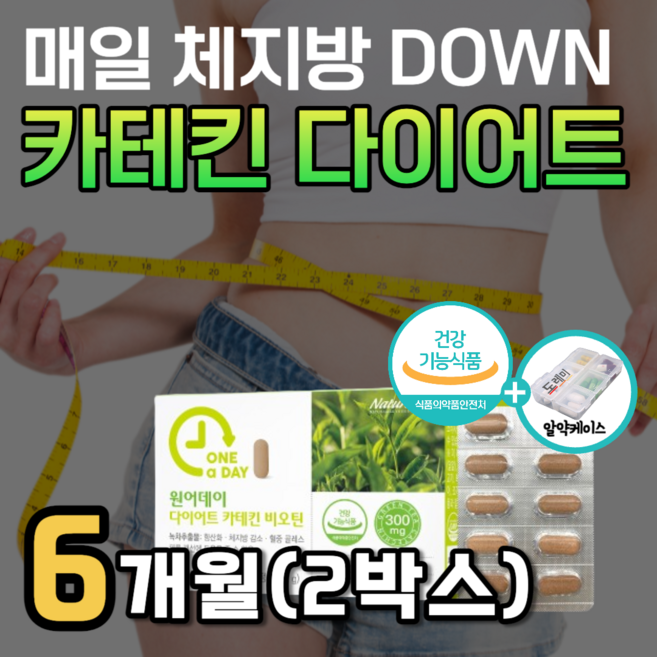 녹차 다이어트 리얼 카테킨 아세로라 카데킨 보조제 그린커피빈 커피 와일드망고 레몬밤 파파인 ldl 콜레스테롤 낮추는 체지방 감소 내장 복부 지방 분해 탄수화물 컷팅제 비오틴 약3달, 90정, 2세트