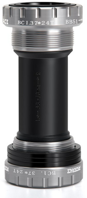 HASSNS BB52 자전거 밑면 브래킷 Hollowtech 73 산악 크랭크 셋 샤프트 용 중앙 운동 축 MTB 베어링, BB Right DUB 세라믹 베어링