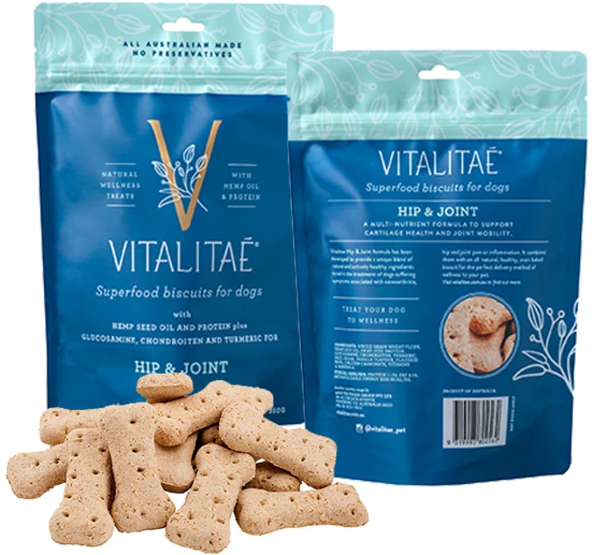 비탤리테 영양제 대신 햄프씨드 강아지 비스켓 힙앤조인트 관절 뼈건강, 350g, 2개, 햄프씨드 미니 비스켓 바닐라 해물맛 - 쿠팡