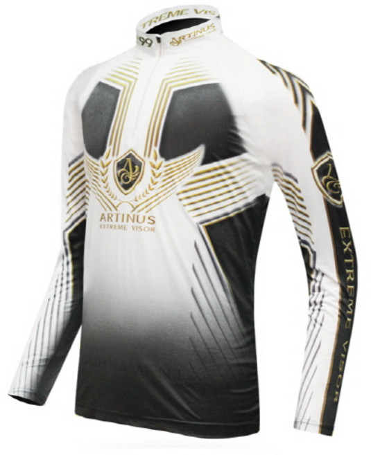 아티누스 고밀도 승화 냉감티셔츠 AT-597W 화이트