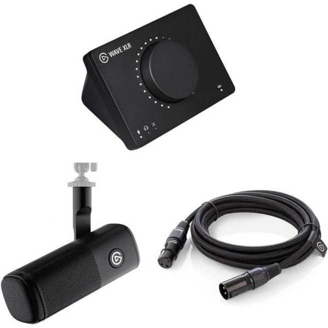엘가토 웨이브 Wave XLR 믹서 마이크 케이블 풀세트, XLR Solution, 1개, XLR Mic Set