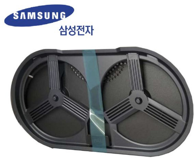 삼성 비스포크 스팀 AI 로봇청소기 전용 걸레 세척판 VR7MD96516G, 10cm