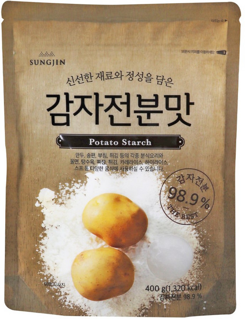푸드올마켓_ 성진 감자전분 400g / 수입산, 1개
