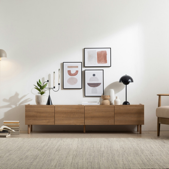 오트 1800 거실장, 오크