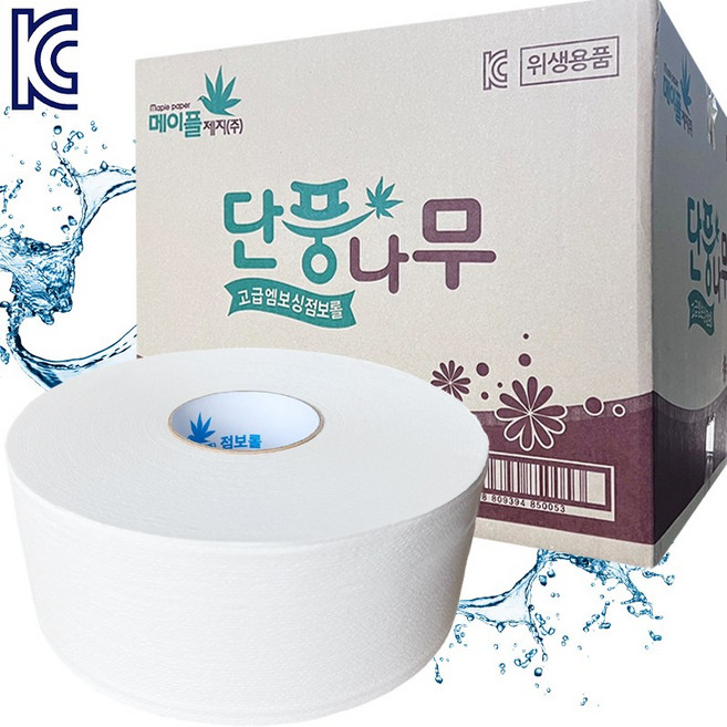 메이플 단풍나무 점보롤 2겹 300m, 1개, 16개입