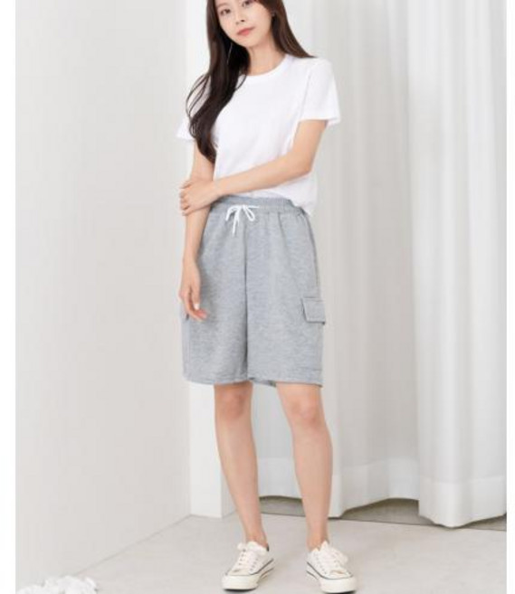 여름바지 여성스포츠반바지 여자운동복반바지 여자반바지코디 여자쮸리반바지 카고바지 데일리 밴딩바지
