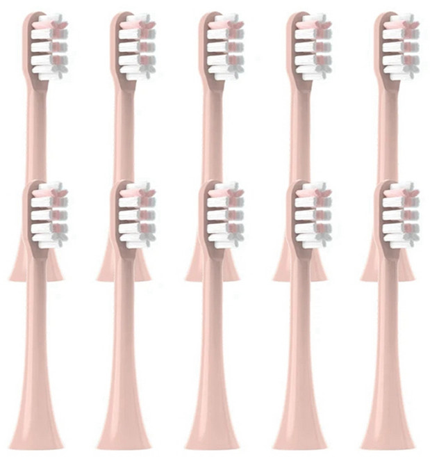 진공 밀봉 포장 교체 브러시 헤드 SOOCAS X3 V1 전동 칫솔용 개, [03] Pink, 1개