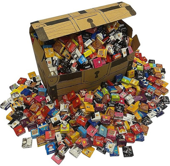 티롤 초코 243개 버라이어티 보물상자 선물세트 개별 포장 대용량 모둠 랜덤 세트 4580713780681, 1개, 1.69kg