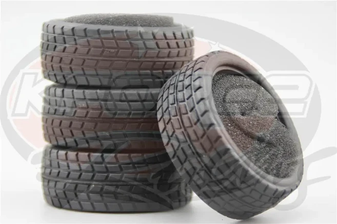 4pcs RC 모델 자동차 1/10 스케일 부드러운 고무 타이어 투어링 카 적합, 02 21013