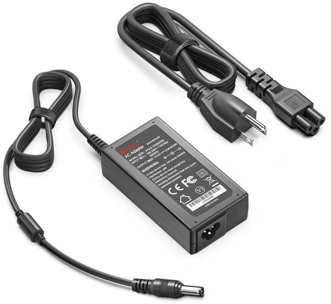 Koorui 모니터 전원 코드 교체용 24E4 24N50C 24N1 24N1A 22N1 21.5인치 24인치 LED 풀 HD 1080P 곡선형 게이밍 KOORUI 디스플레이