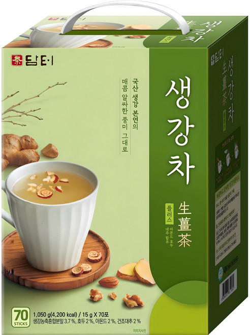 담터 생강차 플러스, 15g, 70개입, 1개