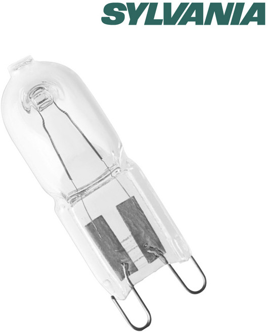실바니아(SYLVANIA) HI-PIN G9 230V 42W(G9 40W 대체) 투명타입, 1개