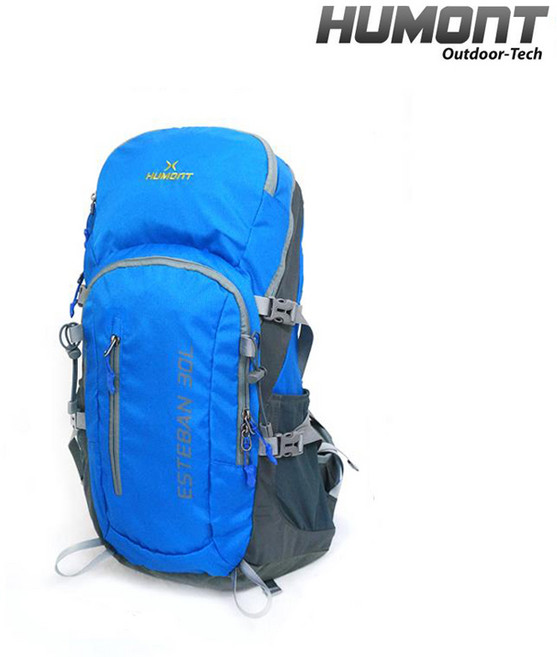 휴몬트 에스테반 30 소형 등산 배낭 산행 트레킹 가방, 블루