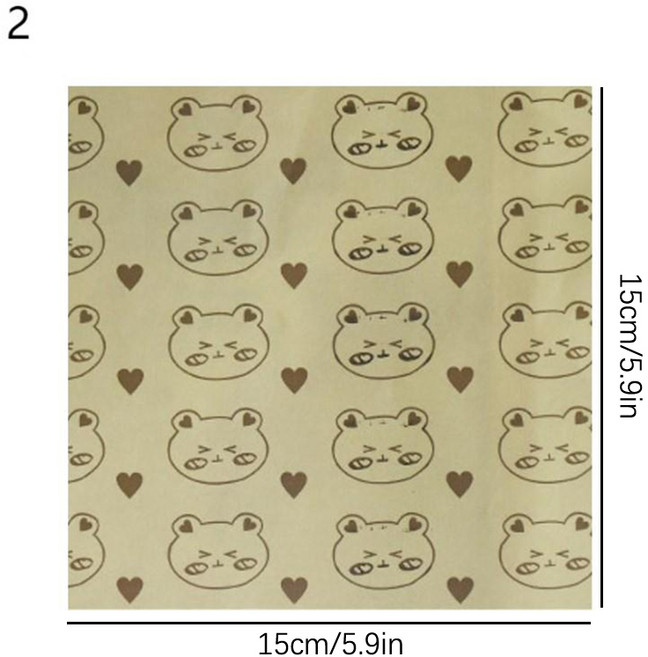 흡수성 종이 샌드위치 버거 튀김 음식 래퍼 플레이트 매트 왁스 및 베이킹 페이퍼 50 개, 07 N2, 1개