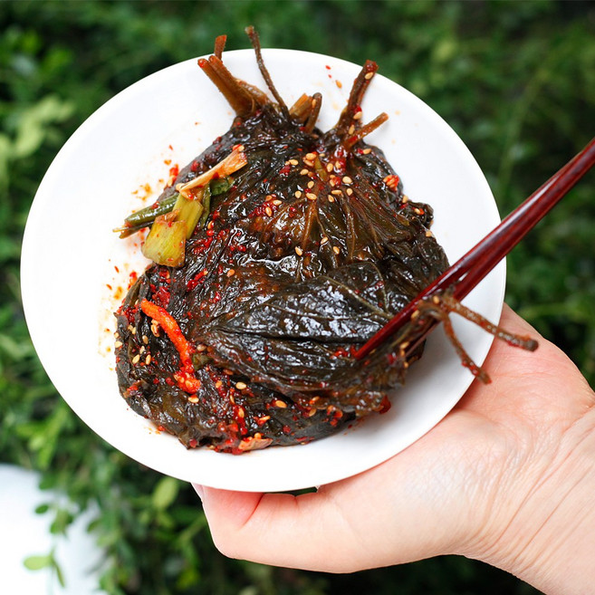양념깻잎장아찌 국산 순창 맛있는 깻잎절임 이조, 1개, 500g