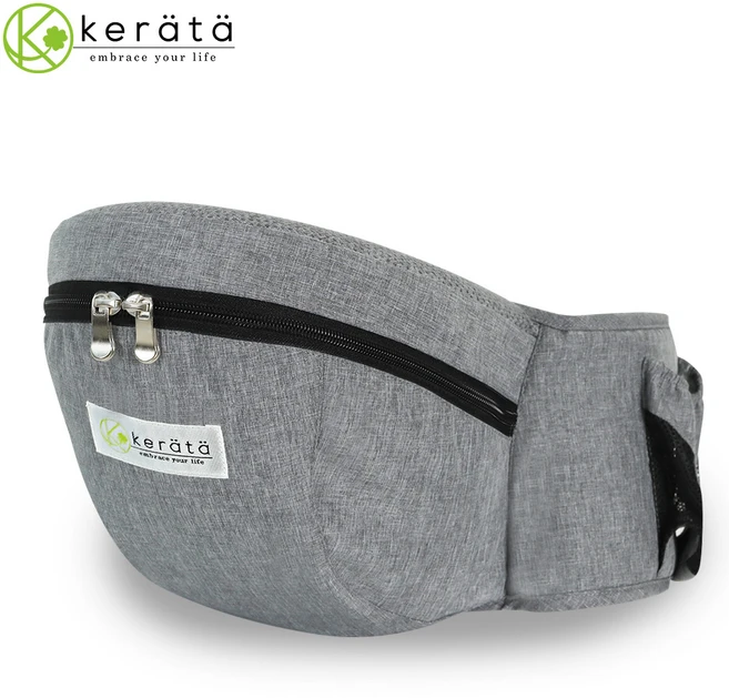 케라타 가성비 Hip Go 3way 아기띠 힙시트 초경량 허리보호대 쿠션 채용, 그레이 - 쿠팡