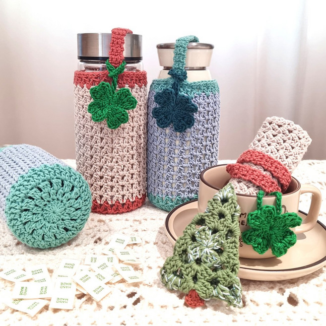 쿠파니 핸드메이드 텀블러백+선물 포장