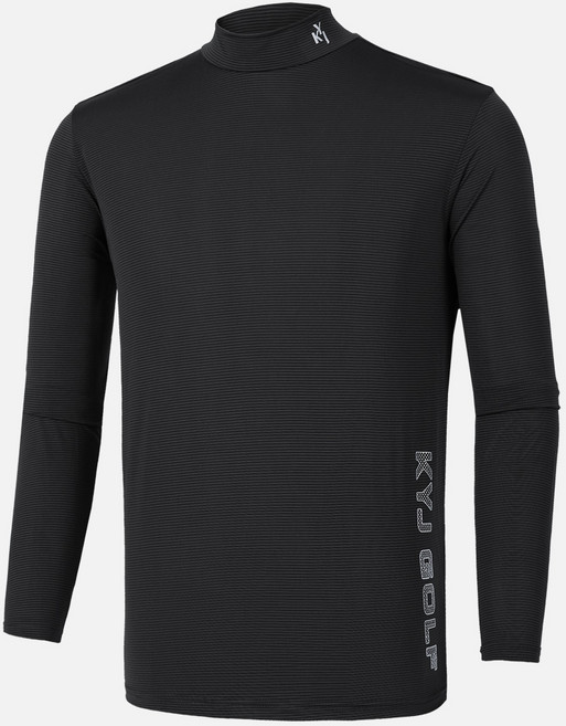 [김영주골프] 남성 냉감 반폴라 긴팔 티셔츠_운동 등산 러닝 레이쿨