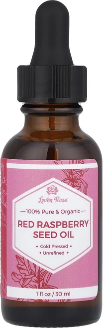 건강챙기세요 Leven Rose 100% 순수 & 유기농 레드 라즈베리 씨앗 오일 1 fl oz(30 ml) 백살까지오래오래 - 쿠팡