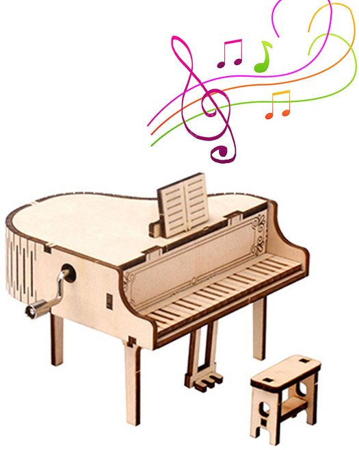 오르골 만들기 DIY 콘솔, 그랜드피아노