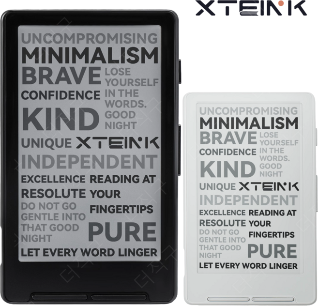 Xteink X4 이북리더기 미니 전자잉크 태블릿 맥세이프 호환 전자책 뷰어, 프로스트 화이트