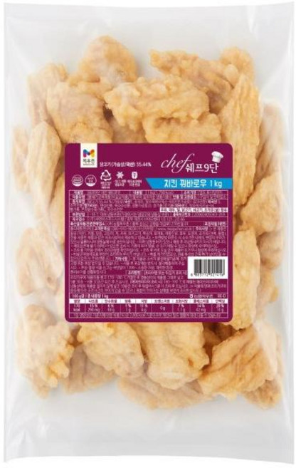 목우촌 쉐프9단 치킨 꿔바로우 닭가슴살, 목우촌 쉐프9단 치킨 꿔바로우 1kg 닭가슴살, 1kg, 1개