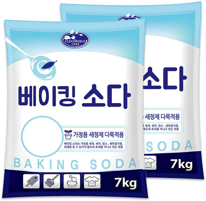 크린테크 베이킹소다 7kg, 2개