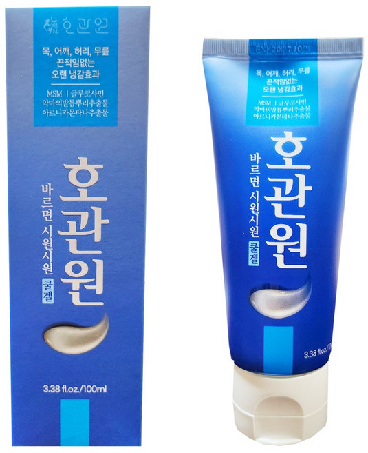 호관원 바르면 시원시원 쿨겔 100ml, 1개