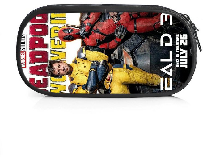 데드풀필통 캔버스 울버린굿즈 연필필통 입학선물 문구류, D W2