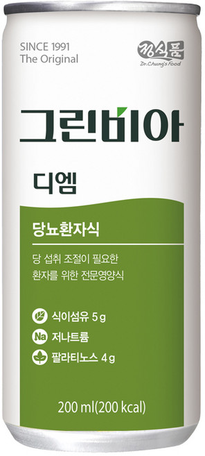 그린비아 디엠 당뇨환자용 영양식, 90개, 200ml