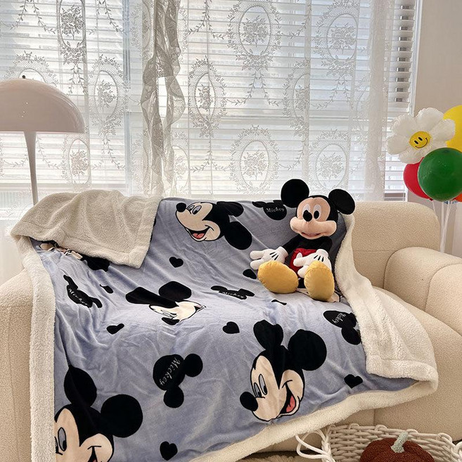 겨울 두꺼운 담요 사무실 소파용 용 침대 이불