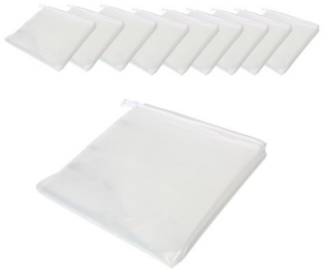 끈다리 다용도 끈 비닐봉투 40 x 50 cm, 투명, 10개