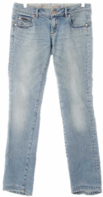 8354 캘빈클라인진 연청 데님 언발워싱로우스키니진 [29]