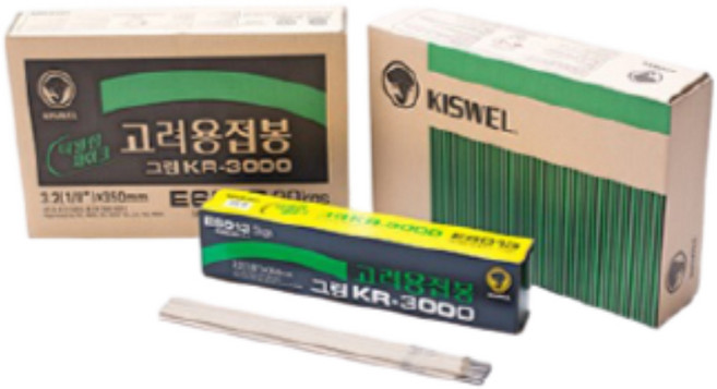 고려용접봉 E6013 KR 3000 아크 용접봉 5kg, 2) 3.2, 1개