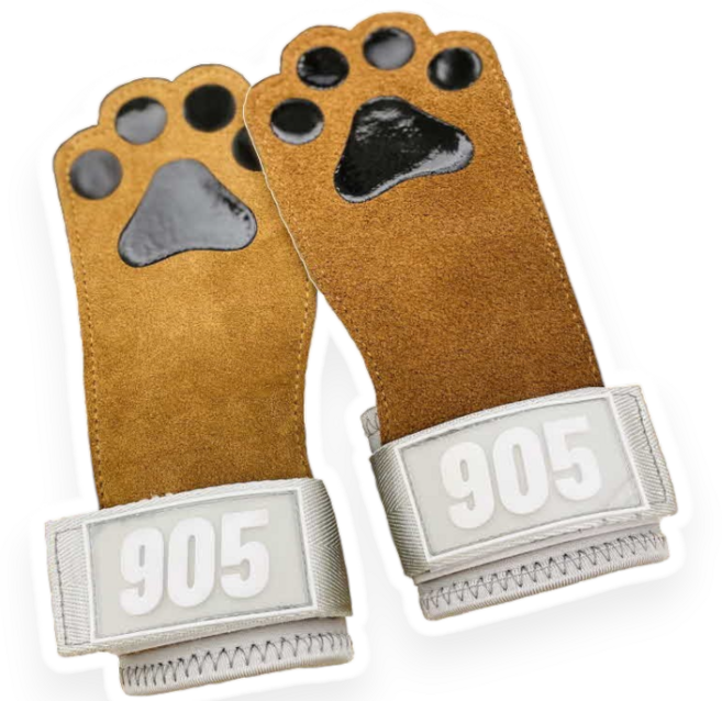 헬스스트랩 905 퀵그립 리프팅 헬스장갑 헬스그립 논슬립 손목보호대 여성용 고양이, 브라운, 1세트