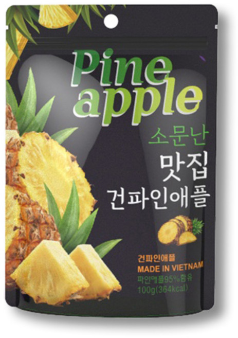 달콤한 골드라벨 건파인애플 말랭이 35g, 1개