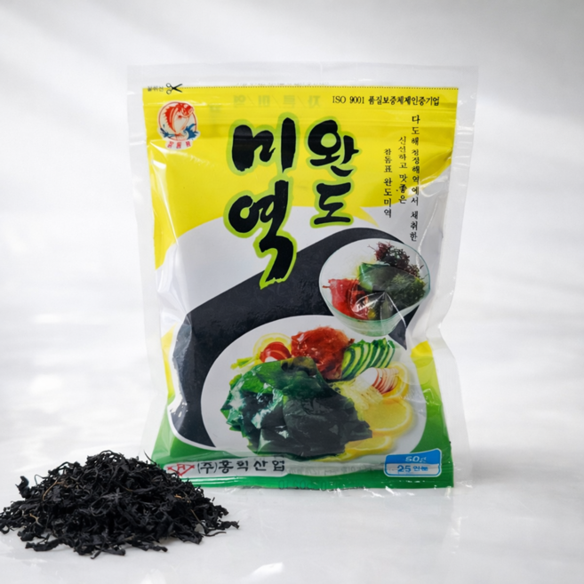 완도 청정해역 신선하고 국물 진한 간편 조리용 자른미역 건미역, 1개, 50g